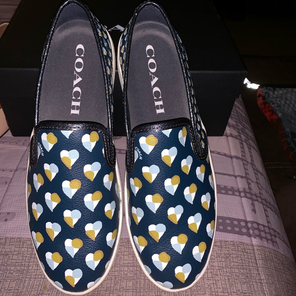 Coach SLIP ON heart sneaker